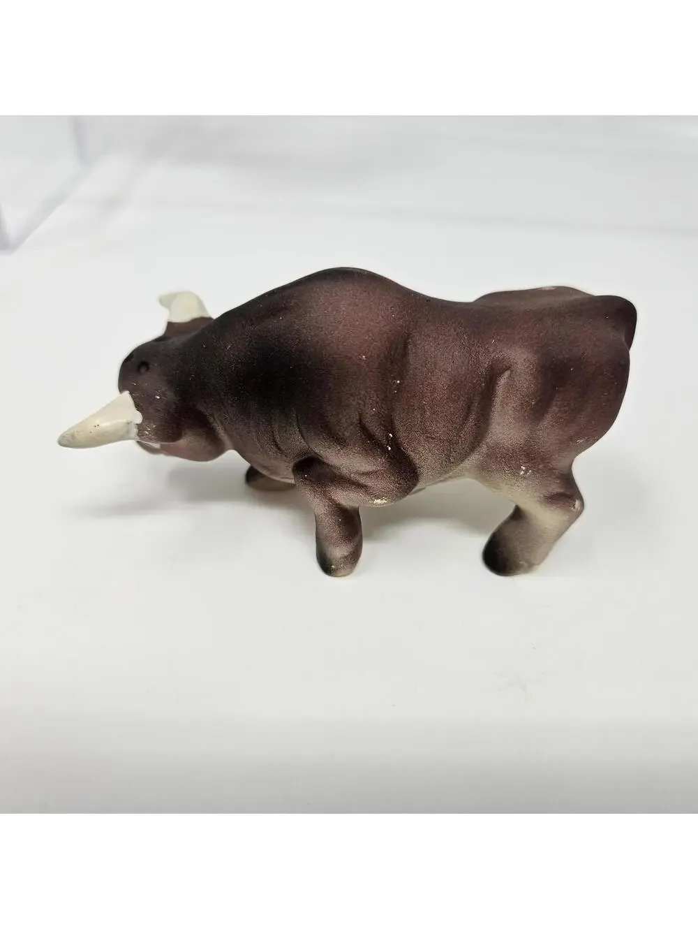 Vintage Fighting Bull & Matador Salt Pepper Shaker Set Japan, Toro!